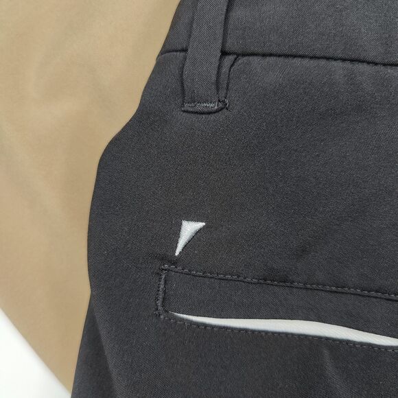 Primo Pants Mens 29x28 Black & Tan Jogger Ankle Zip Golf Lot of 2 - Picture 7 of 8